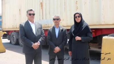 عملیات اسکن کامیون‌ها در بندر شهید رجایی متوقف نشد
