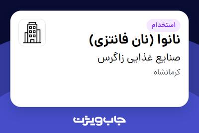 استخدام نانوا (نان فانتزی) در صنایع غذایی زاگرس