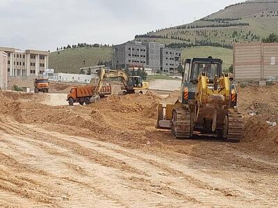 ۲ طرح احداث جاده دسترسی به ساختمان جدید استانداری لرستان در دست اجراست
