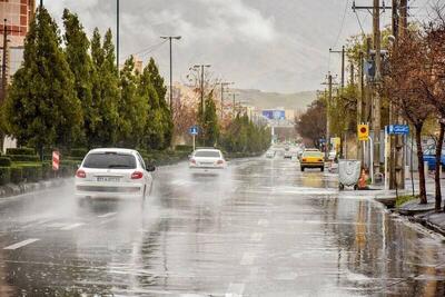 رگبار و رعد و برق در ۱۱ استان