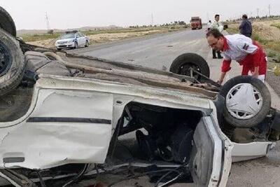 واژگونی پراید در خراسان شمالی منجر به فوت یک نفر شد
