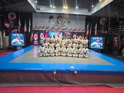 برگزاری اردوی تیم منتخب شورین کمپو کاراته بانوان