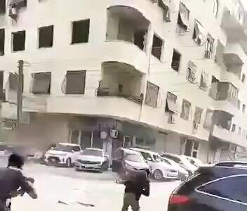 نظامیان ارتش الجولانی برای کنترل شورش دروزی ها در صحنایا وارد این شهر شدند