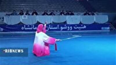 درخشش دختر جوان ووشوکار قم در مسابقات انتخابی تیم ملی