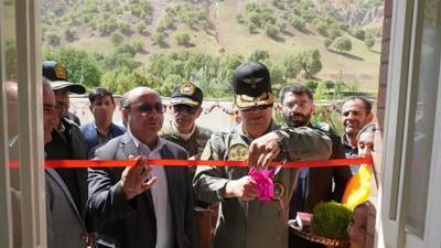 ارتش خانه بهداشت روستایی در شهرستان اردل چهارمحال و بختیاری احداث کرد