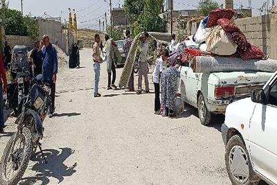 عکس/ موج همدلی مردمی بعد از آتش‌سوزی منزل مسکونی در روستای طولیان کهگیلویه
