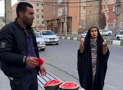 صاحب معروف‌ترین خنده اینستاگرام ایرانی‌ها کشف شد: مردی با هندوانه (فیلم)