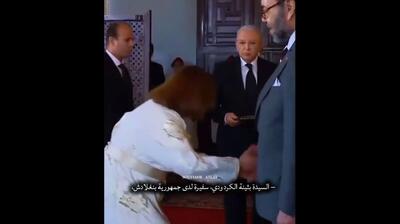 تعظیم ها در برابر پادشاه مراکش (فیلم)