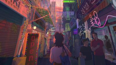 تیزر جدیدی از اولین انیمیشن کره‌ای نتفلیکس با نام Lost in Starlight منتشر شد - گیمفا