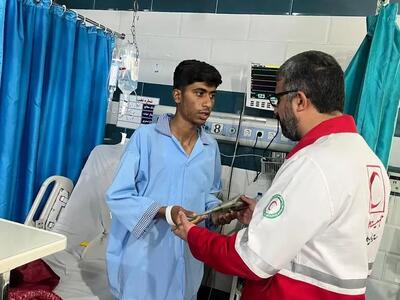 دیدار رئیس سازمان داوطلبان هلال‌احمر با خانواده‌های جان‌باختگان حادثه بندر شهید رجایی