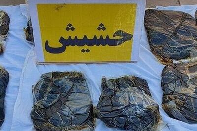 دستگیری سوداگر مرگ با ۱۱ کیلو حشیش