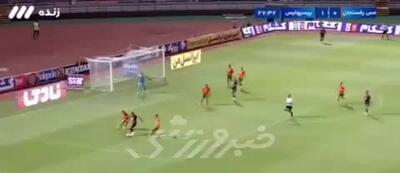 دبل حمله ناکام پرسپولیس روی دروازه‌ای مس رفسنجان