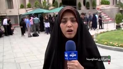 روز بارانی و متفاوت حیاط دولت