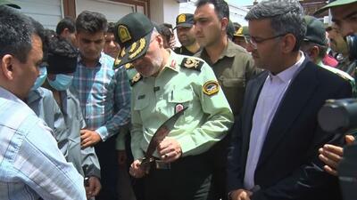 بازسازی صحنه سرقت موبایل از دختر جوان در میبد