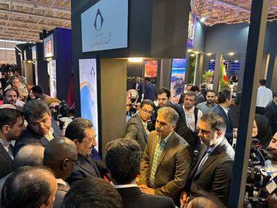 بازدید معاون اول رئیس‌جمهور از توانمندی‌های معدنی ایران در اکسپو ۲۰۲۵/ نمایش قدرت صادراتی ایران با حضور مهمانان خارجی