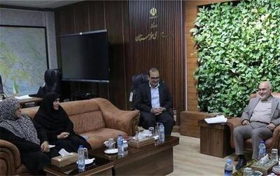 دیدار رئیس جبهه اصلاحات ایران با استاندار خوزستان