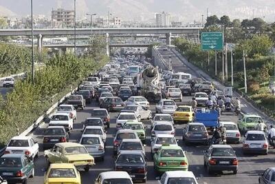 ترافیک پرحجم و سنگین در محل‌های برگزاری کنکور سراسری