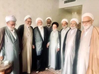 اولین دیدار رسمی مهدی کروبی پس از شکست حصر خانگی؛ میزبانی از  مدرسین حوزه علمیه قم
