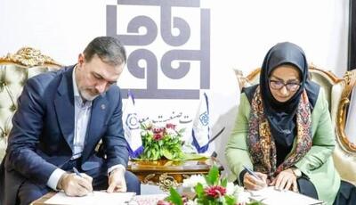 امضای تفاهم‌نامه همکاری بین صندوق ضمانت صادرات ایران و مرکز ملی فرش ایران