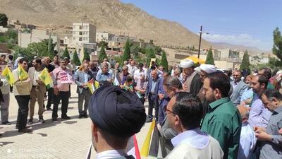 خروش ملت غیور استان سمنان در محکومیت جنایات صهیونیست‌های خون‌خوار