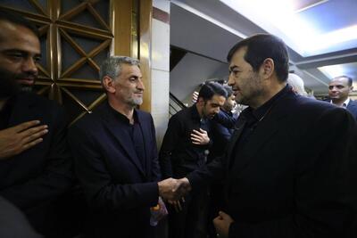 حضور وزیر ورزش و جوانان در مراسم ترحیم فرزند رئیس فدراسیون پزشکی ورزشی