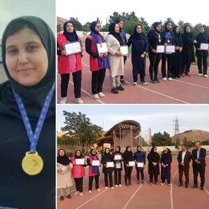 دختر ورزشکار استان خراسان رضوی بر سکوی اول مسابقات دختران آفتاب ایران(جام ایراندخت)