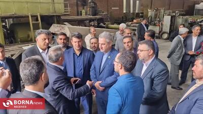 بازدید فرماندار و دادستان شهرستان پردیس از چند واحد صنعتی