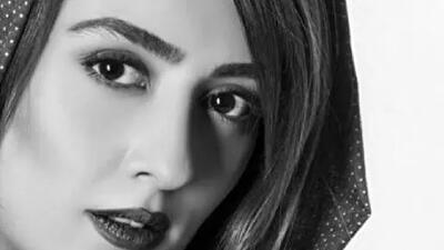 پرتره سیاه و سفید الهام طهموری با تار موهای سفید جذاب! + عکس