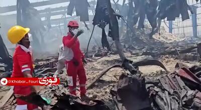 ببینید| تداوم عملیات جستجو در بندر شهید رجایى