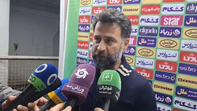 پژمان نوری مدیرعامل ملوان: این تساوی ارزشش از برد هم بیشتر بود