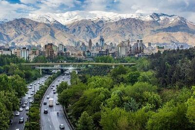 وضعیت کیفیت هوای تهران، جمعه ۱۲ اردیبهشت