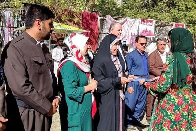 دختران موفق روستای بیساران تجلیل شدند