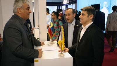 گزارش تصویری | آخرین بازدید رئیس ستاد اکسپو اتاق ایران از پاویون اتاق بازرگانی ایران
