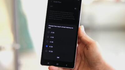 One UI 8 امکان ارتقاء حافظه رم مجازی به بیشتر از 8 گیگابایت را فراهم می‌کند