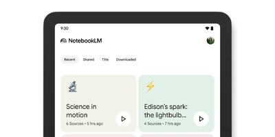 گوگل اپلیکیشن بومی NotebookLM را برای اندروید و آیفون منتشر کرد