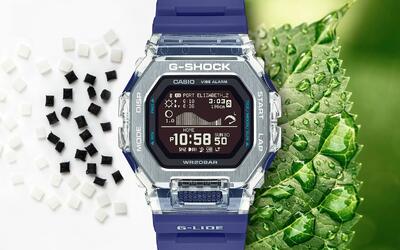 رونمایی کاسیو از ساعت G-Shock GBX-100S با طراحی شفاف