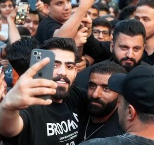 شور و هیجان در کرج؛ استقبال بی‌نظیر از هادی چوپان، قهرمان پرورش اندام جهان (ببینید)