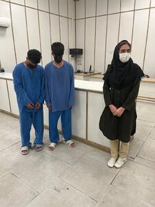عکس/ دستگیری سارقین گوشی تلفن همراه دانشجوی دانشگاه شهید بهشتی