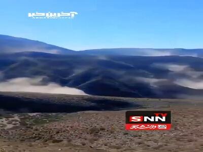 لرزش شدید کوه ها و تپه ها در پی زمین لرزه ۷.۴ ریشتری در آرژانتین