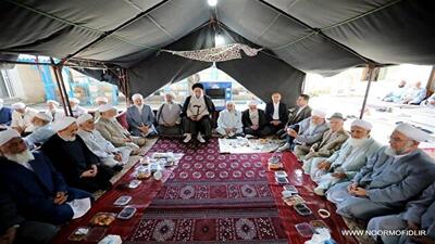 دیدار و تسلیت نماینده ولی فقیه در گلستان با خانواده مرحوم آخوند خوجملی