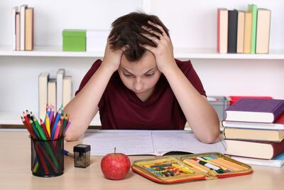 شکایت یک دانش آموز کلاس هفتمی از عدم توجه والدینش به درس او