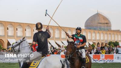 مسابقات چوگان در میدان نقش جهان اصفهان