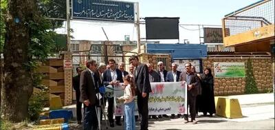 عکس تجمع اعتراضی فرهنگیان و معلمان شاغل و بازنشسته در برخی شهرها