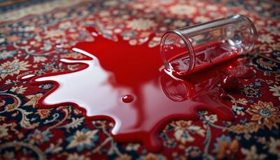 تکنیک ها و نکات کارآمد جهت پاک کردن لکه آلبالو از فرش