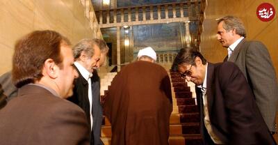 عکس/ دیدار صمیمیانه هاشمی رفسنجانی ۲۰ سال پیش با ایرج قادری و شکیبایی | اقتصاد24