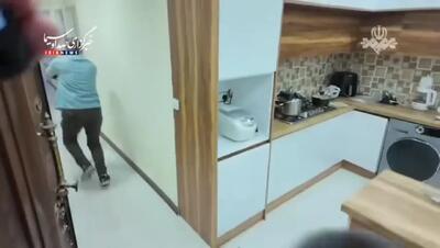 لحظه دستگیری سارقان تلفن همراه توسط پلیس آگاهی + فیلم