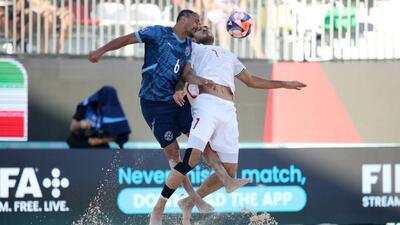 خلاصه بازی فوتبال ساحلی ایران 5-1 پاراگوئه