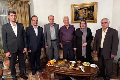 سرپرست دانشگاه تهران به دیدار دکتر علی اسلامی رفت