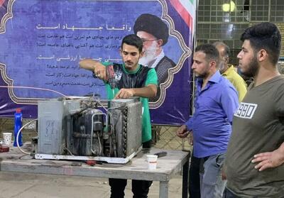 راه‌اندازی بیش از ۲۰ کارگاه تعمیر و سرویس کولر در مناطق کم‌برخوردار خوزستان