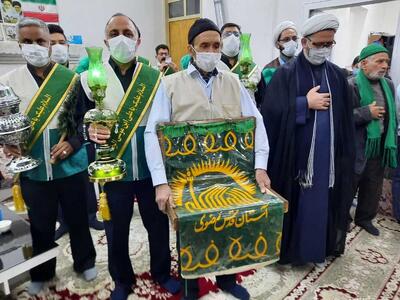 سلسله، معطر به عطر حرم رضوی شد + فیلم